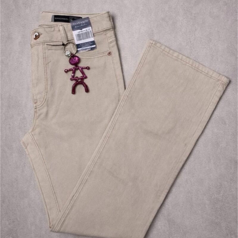 Jean Oxford Clásico Elastizado Tiro Alto